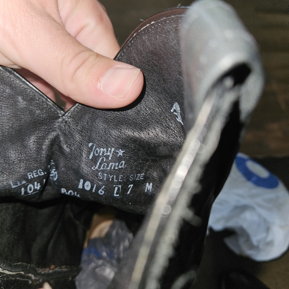 Vintage Tony Lama Ol' Buck Boots- Women's 7M - Picture 8 of 8